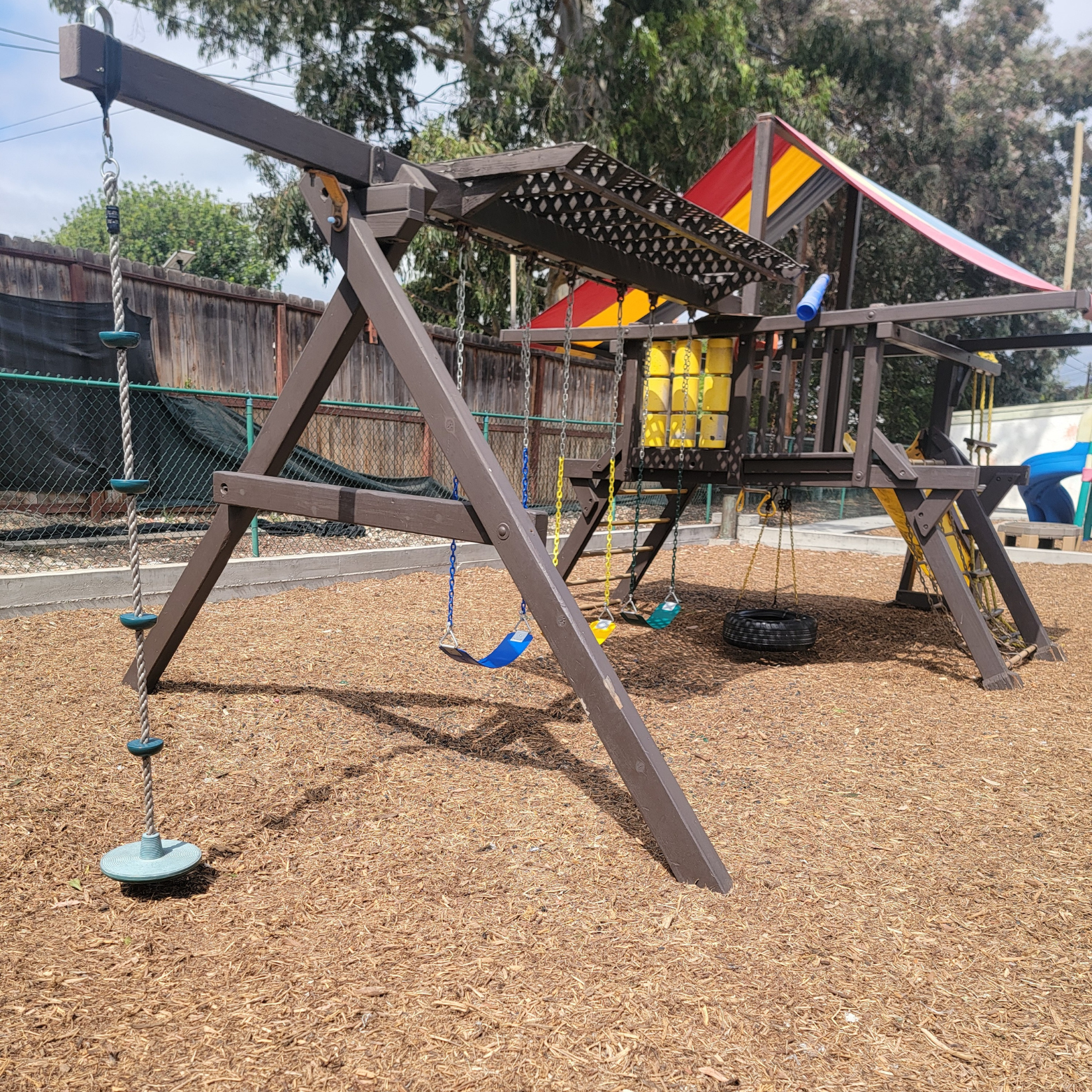 Wisdom Works Christian Preschool play structure